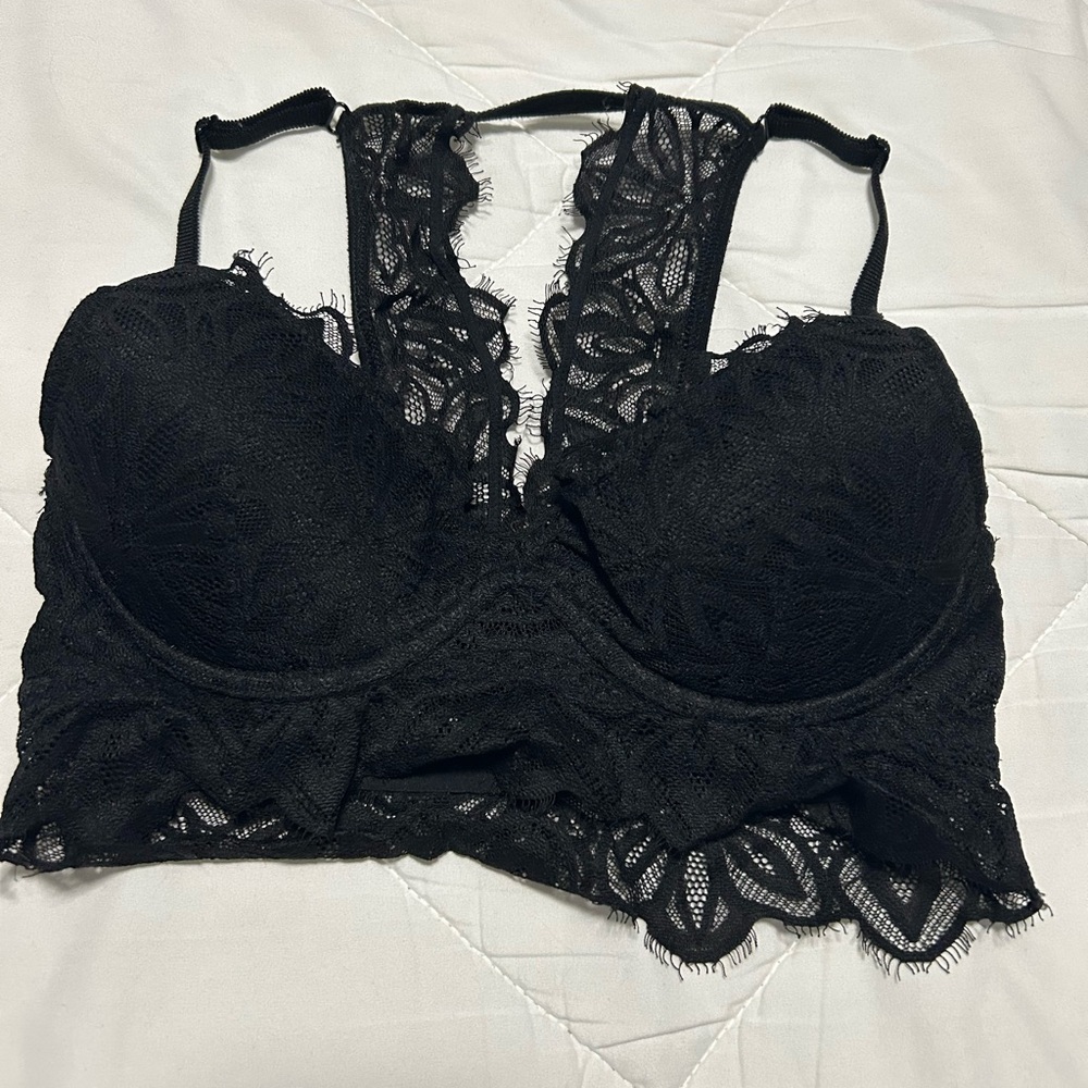 Victoria’s Secret PINK Black Lace Bralette